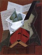 Juan Gris Red book oil